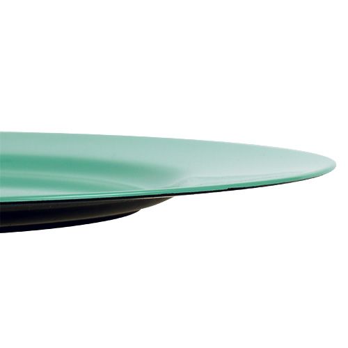 Floristik24 Plastplade Ø33cm turkis