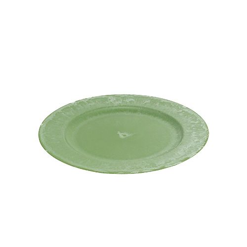 Artikel Grøn ladeplade Ø25cm
