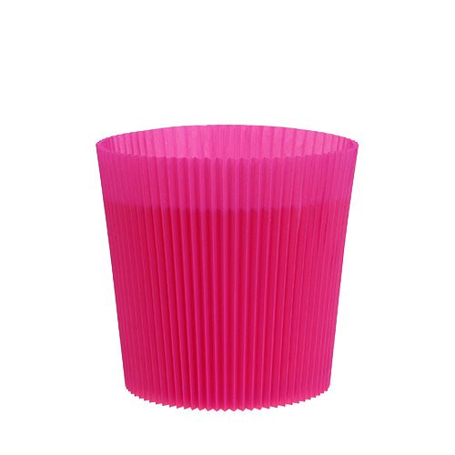 Floristik24 Plisserede manchetter Cerise 10,5cm 100 stk