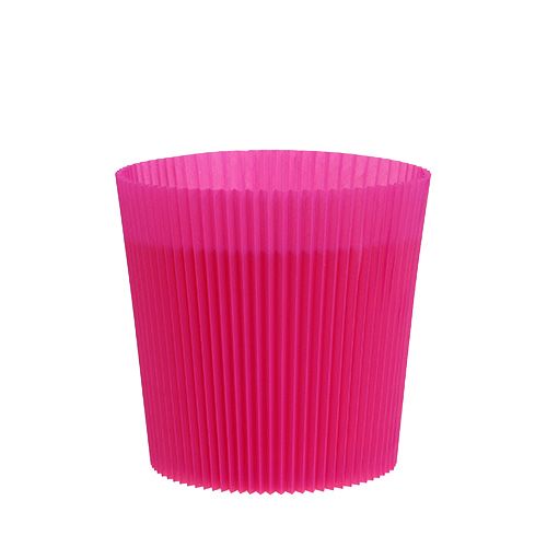 Plisserede manchetter Cerise 10,5cm 100p.