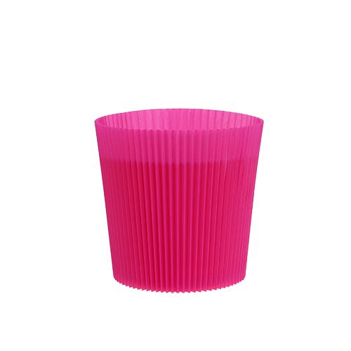 Floristik24 Plisserede manchetter Cerise 8,5 cm 100p