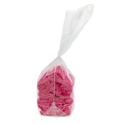 Floristik24 Plisserede manchetter Cerise 8,5cm 100 stk