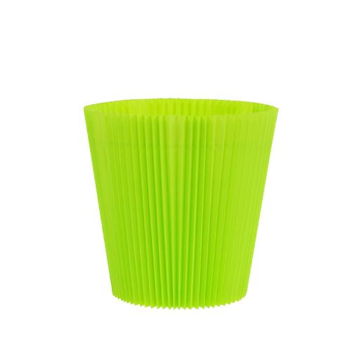 Floristik24 Plisserede manchetter lysegrønne 10,5cm 100 stk