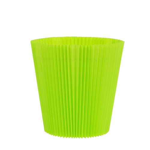 Plisserede manchetter lysegrønne 12,5cm 100 stk
