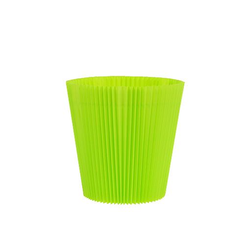 Plisserede manchetter lysegrønne 8,5 cm 100p