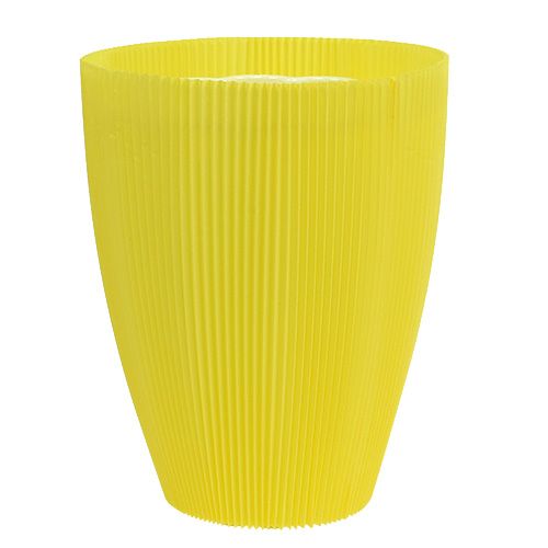 Plisserede manchetter gul 18,5 cm 100 stk.