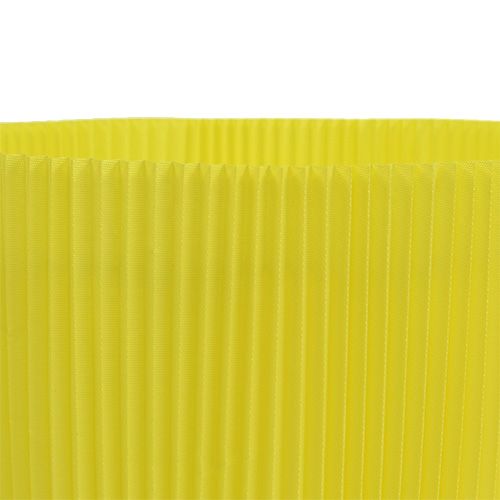 Artikel Plisserede manchetter gule 18,5cm 100 stk