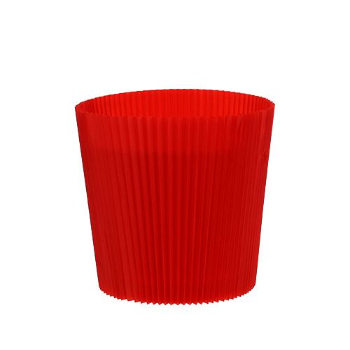 Plisserede manchetter røde 10,5cm 100 stk