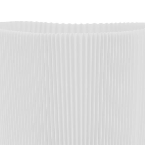 Artikel Plisserede manchetter til urtepotter hvid 14,5cm 100 stk