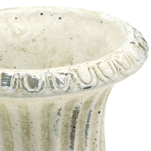 Floristik24 Plantekop antik creme Ø14cm H17cm