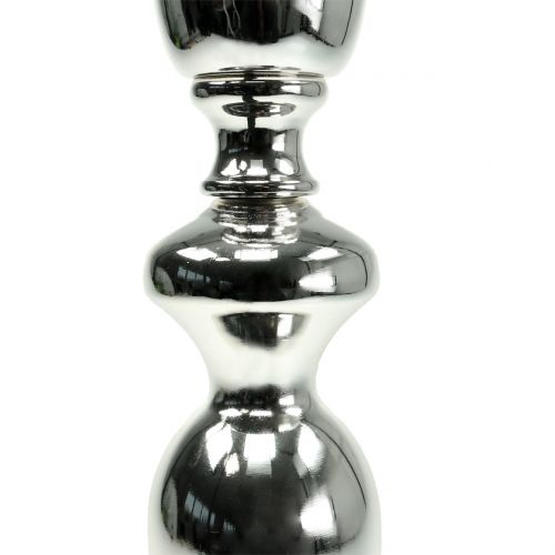 Floristik24 Kopvase sølv Ø15cm H75cm