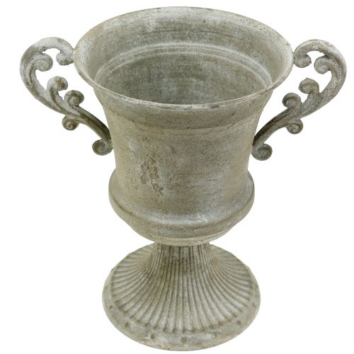 Artikel Antik kop grå Ø16,8cm H24,8cm