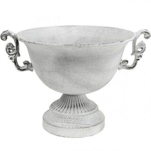 Kopskål antik hvid Ø22cm H19cm