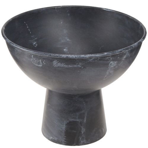 Floristik24 Kopskål metal planteskål antracit Ø20,5cm 2stk