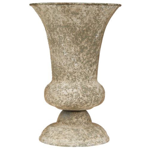 Artikel Kop Vase Metal Antik Dekorativ Vase Base Ø16,5cm H24cm