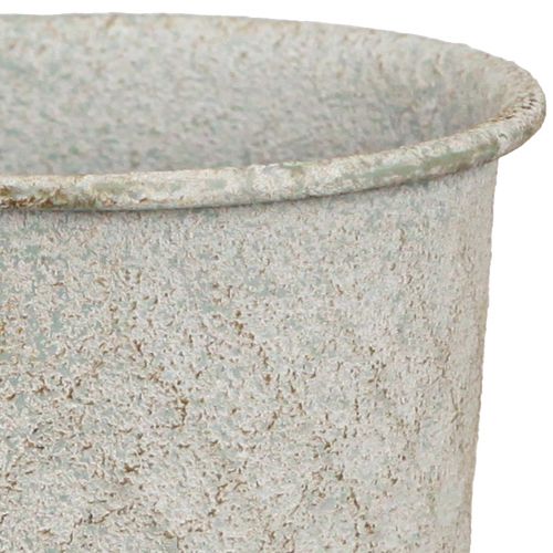 Artikel Kop vase lavet af metal bæger vintage i grå Ø10cm H24cm
