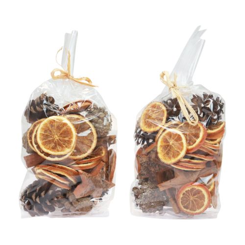 Floristik24 Potpourri julekogler appelsinskiver kaneltræ 150g