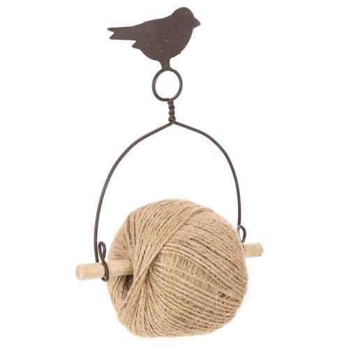 Praktisk dekorativ båndholder, fugl, shabby chic købe | Floristik24.dk