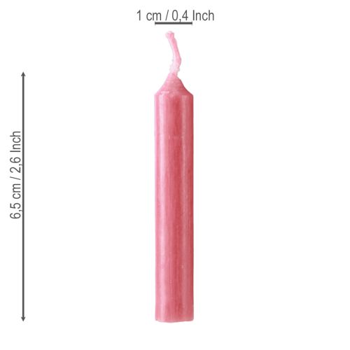 Artikel Dukkelys 10mm røde Wiedemann lys 65/10 50 stk.