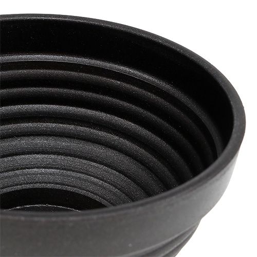 Artikel R-skål plast antracit Ø13cm, 10 stk.