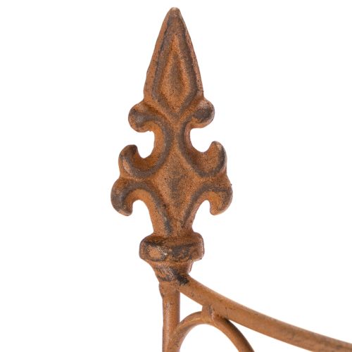 Artikel Metalspæl til havepæle til blomsterbede og alsidig havedekoration, 60 cm