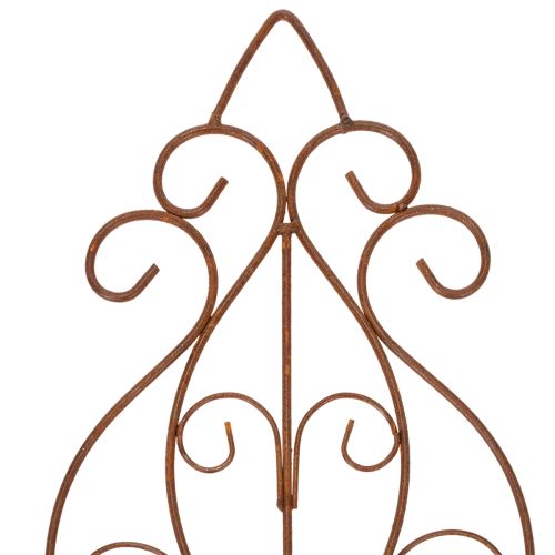 Artikel Spalier med romantisk design til roser og klatreplanter i blomsterbede, 64 cm