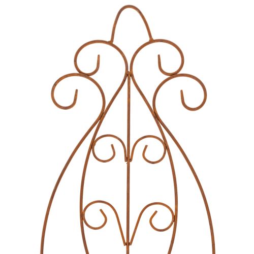 Artikel Metal haveespalier, dekorativ plantestøtte til klatreplanter, 93 cm
