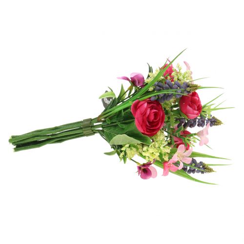 Floristik24 Ranunkel buket med druehyacinter Pink 25cm