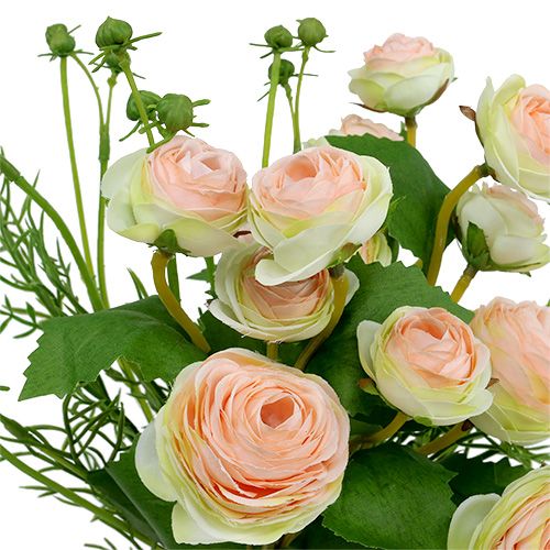 Floristik24 Ranunculus buket lyserød 43 cm