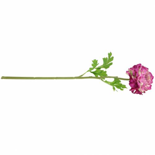 Floristik24 Ranunculus violet kunstig 48 cm