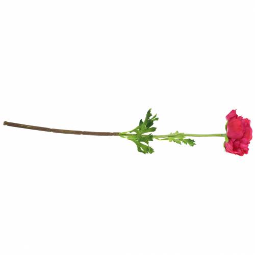 Floristik24 Ranunculus mørkrosa kunstigt 51 cm
