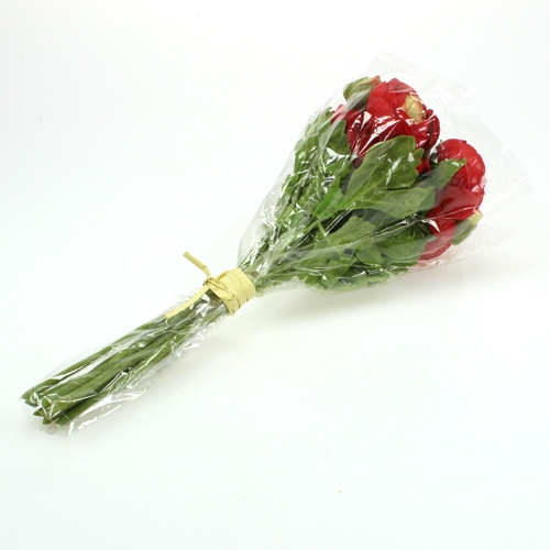 Floristik24 Ranunculus buket rød 30 cm