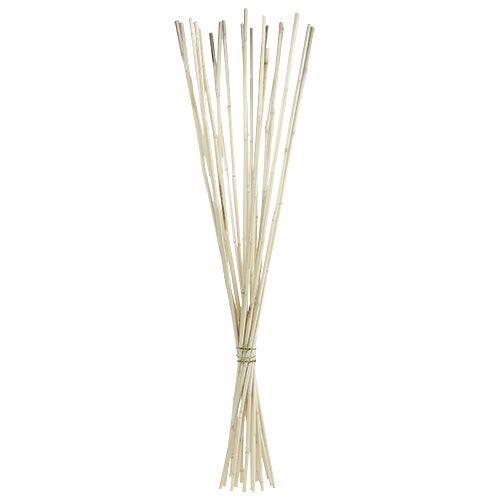 Floristik24 Rattanpinde hvidkalkede 100cm 20 stk