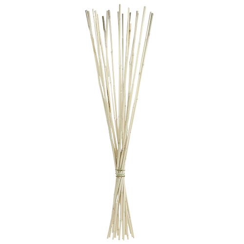 Floristik24 Rattan pinde vasket hvid 100 cm 20stk