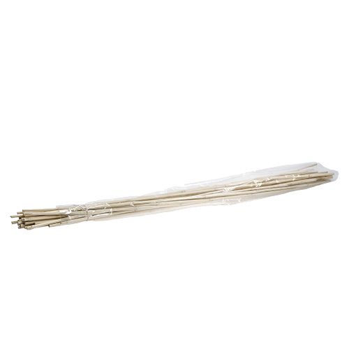 Floristik24 Rattanpinde hvidkalkede 100cm 20 stk
