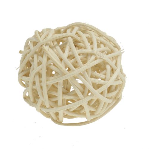 Artikel Rattankugle bleget Ø4cm 24 stk