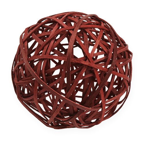 Floristik24 Dekorative rattankugler 3-farvet Ø8cm 8stk