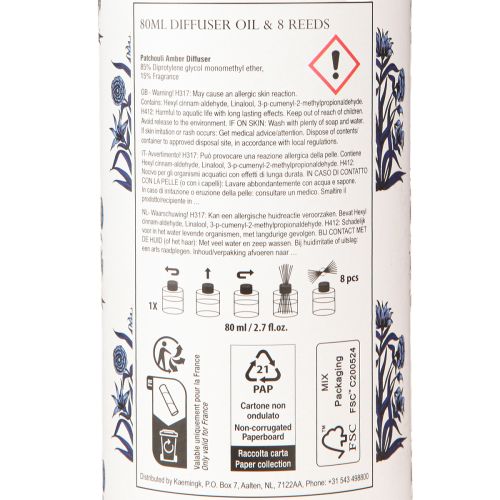 Artikel Room Duft Diffuser Patchouli &amp; Peony Assorted Ø7cm 80ml 2stk