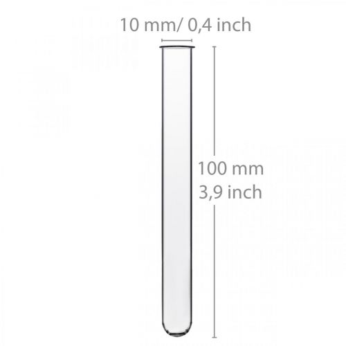 Artikel Reagensglas 100 mm × 10 mm