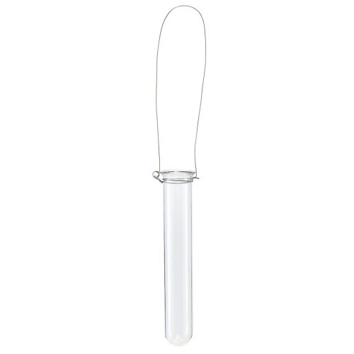 Floristik24 Reagensglas dekorationsglas til ophængning af minivase Ø2,4cm H22,5cm