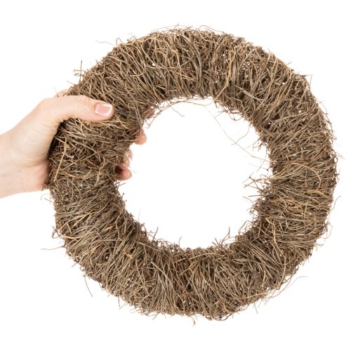 Kransring af vinranke 25 cm til kreative aktiviteter og dekoration | Floristik24.dk