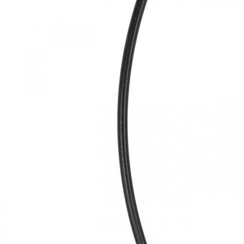 Artikel Metalring dekorering Scandi ring deco loop sort Ø30cm 4stk