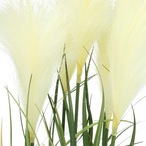 Artikel Potted Sedge Grass Kunstig potteplantecreme, Grøn 79cm