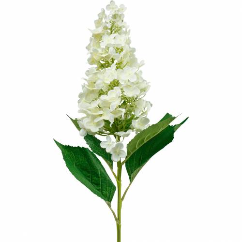 Floristik24 Panicle Hydrangea Creme Hvid Kunstig Hortensia Silkeblomst 98cm