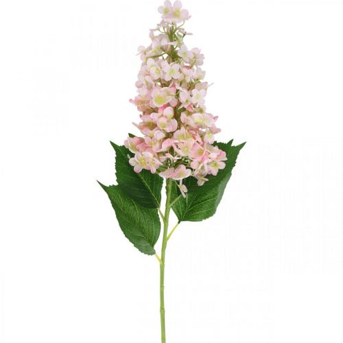 Panicle Hydrangea Pink Silke Flower Kunstig Hortensia L100cm