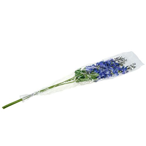 Floristik24 Delphinium Blue 78cm 3stk
