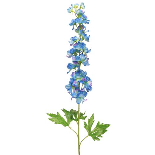 Floristik24 Delphinium Kunstig i Blå Haveblomst L88cm 2stk