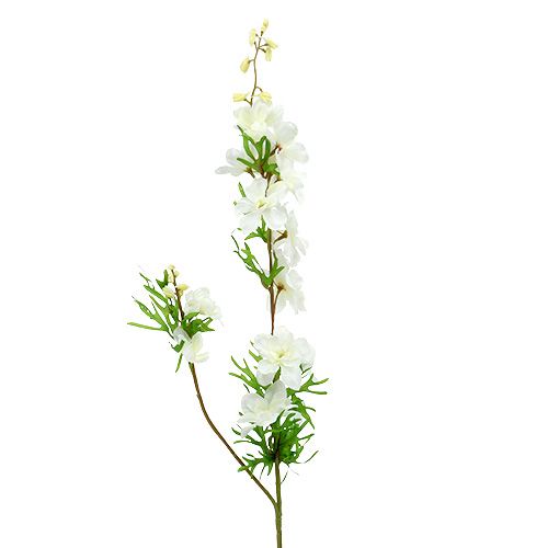 Floristik24 Delphinium kunstig hvid 95 cm