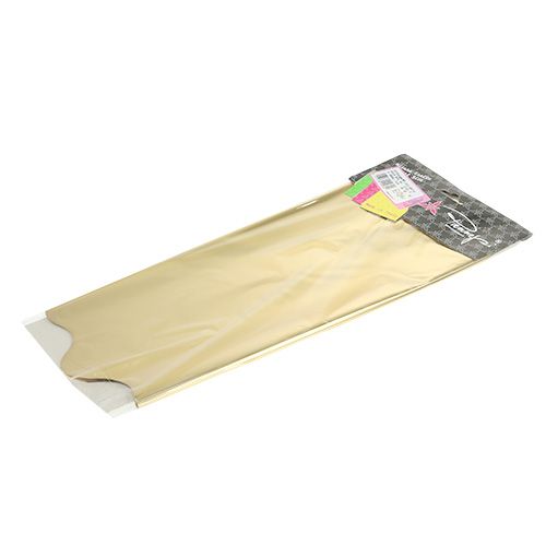 Floristik24 Rondella manchet guld skinnende, mat Ø50cm 50stk