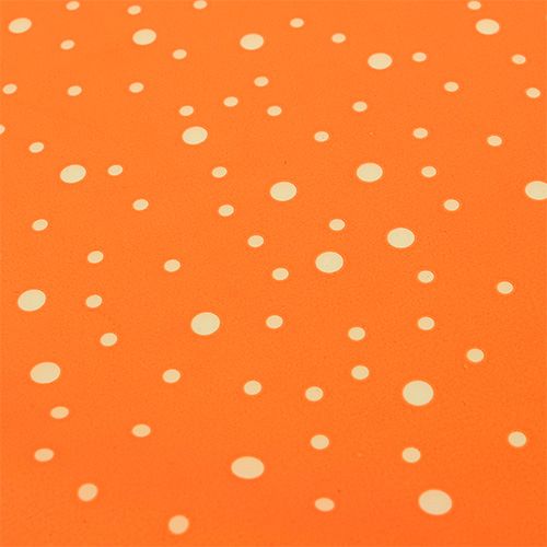Floristik24 Rondella manchet orange Ø48cm 50stk